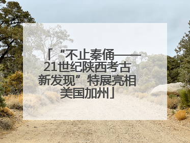 “不止秦俑——21世纪陕西考古新发现”特展亮相美国加州