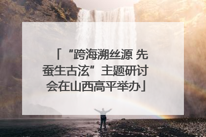 “跨海溯丝源 先蚕生古泫”主题研讨会在山西高平举办