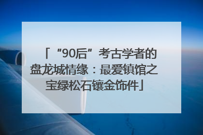 “90后”考古学者的盘龙城情缘：最爱镇馆之宝绿松石镶金饰件