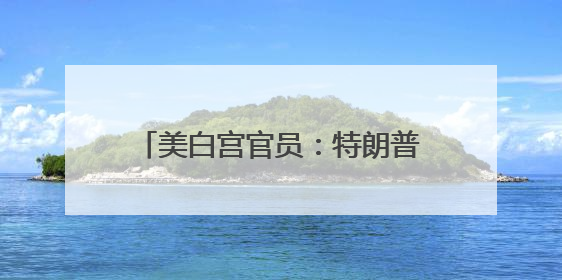 美白宫官员：特朗普没有与马斯克交谈的计划，正考虑出售或赠送他的红色特斯拉