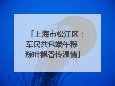 上海市松江区：军民共包端午粽 粽叶飘香传温情