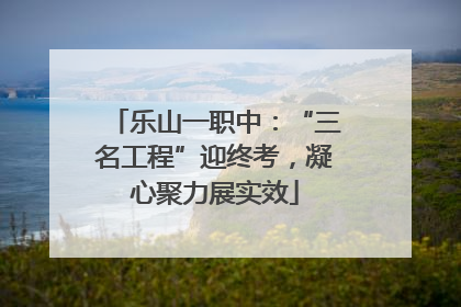 乐山一职中：“三名工程”迎终考，凝心聚力展实效