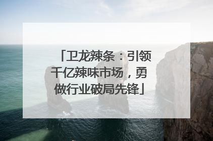 卫龙辣条：引领千亿辣味市场，勇做行业破局先锋