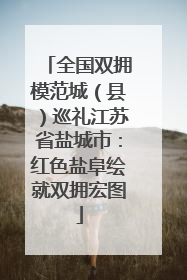 全国双拥模范城（县）巡礼江苏省盐城市：红色盐阜绘就双拥宏图