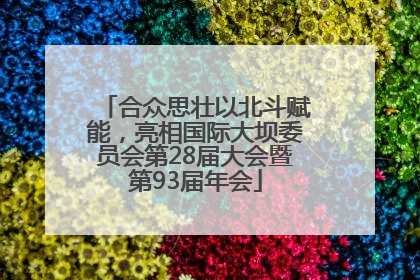 合众思壮以北斗赋能，亮相国际大坝委员会第28届大会暨第93届年会