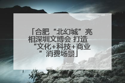 合肥“北幻城”亮相深圳文博会 打造“文化+科技+商业”消费场景