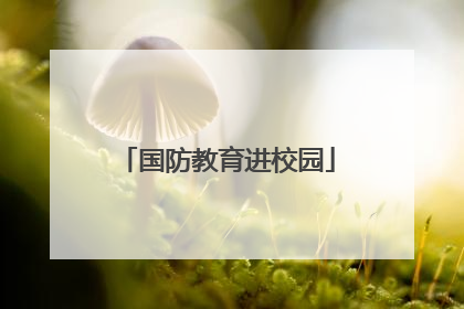 国防教育进校园