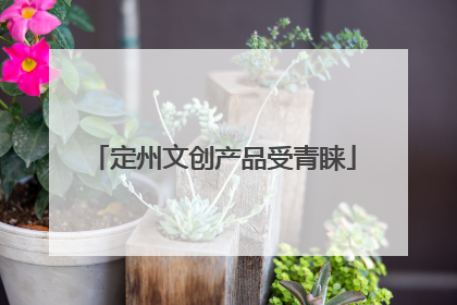 定州文创产品受青睐
