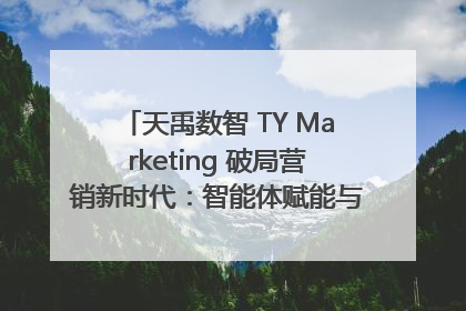 天禹数智 TY Marketing 破局营销新时代：智能体赋能与人才培育双轮驱动