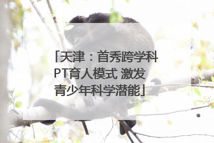 天津：首秀跨学科PT育人模式 激发青少年科学潜能