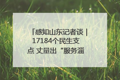 感知山东记者谈｜17184个民生支点 丈量出“服务淄博”的文明温度