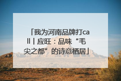 我为河南品牌打call丨应旺：品味“毛尖之都”的诗意栖居