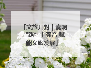 文旅开封｜奏响“路”上强音 赋能文旅发展