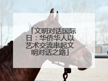 文明对话国际日：华侨华人以艺术交流串起文明对话之路