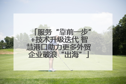 服务“靠前一步”+技术升级迭代 智慧港口助力更多外贸企业破浪“出海”
