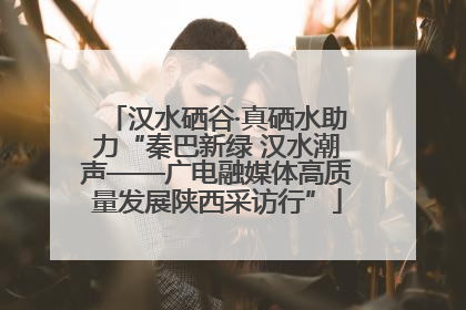 汉水硒谷·真硒水助力“秦巴新绿 汉水潮声——广电融媒体高质量发展陕西采访行”