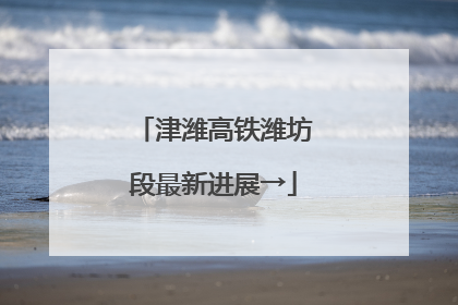 津潍高铁潍坊段最新进展→