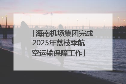 海南机场集团完成2025年荔枝季航空运输保障工作