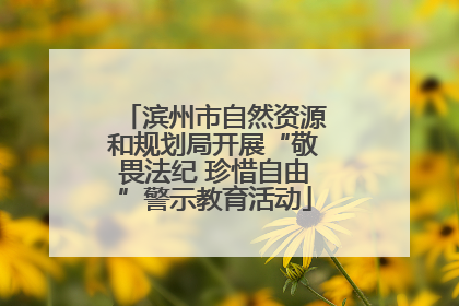 滨州市自然资源和规划局开展“敬畏法纪 珍惜自由”警示教育活动