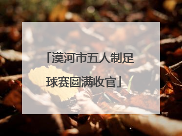 漠河市五人制足球赛圆满收官