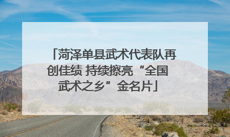 菏泽单县武术代表队再创佳绩 持续擦亮“全国武术之乡”金名片