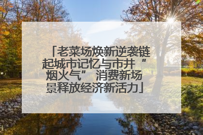 老菜场焕新逆袭链起城市记忆与市井“烟火气” 消费新场景释放经济新活力