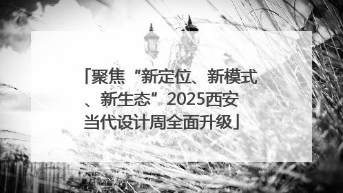 聚焦“新定位、新模式、新生态”2025西安当代设计周全面升级