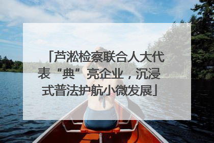 芦淞检察联合人大代表“典”亮企业，沉浸式普法护航小微发展