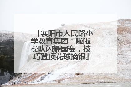 襄阳市人民路小学教育集团：啦啦操队闪耀国赛，技巧登顶花球摘银