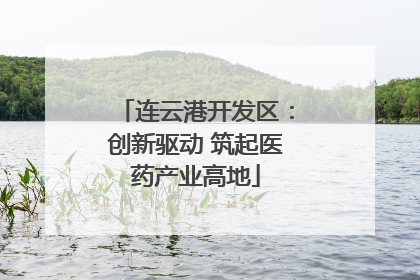 连云港开发区：创新驱动 筑起医药产业高地