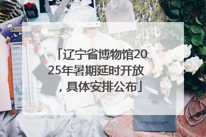 辽宁省博物馆2025年暑期延时开放，具体安排公布