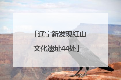 辽宁新发现红山文化遗址44处