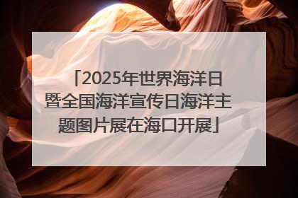 2025年世界海洋日暨全国海洋宣传日海洋主题图片展在海口开展